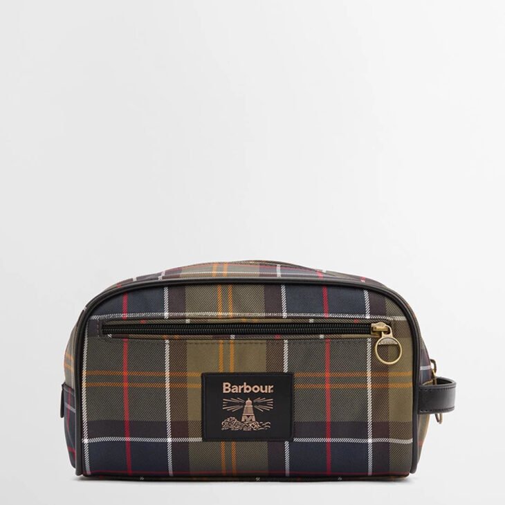 Barbour . Tartan Washbag . Classic Tartan