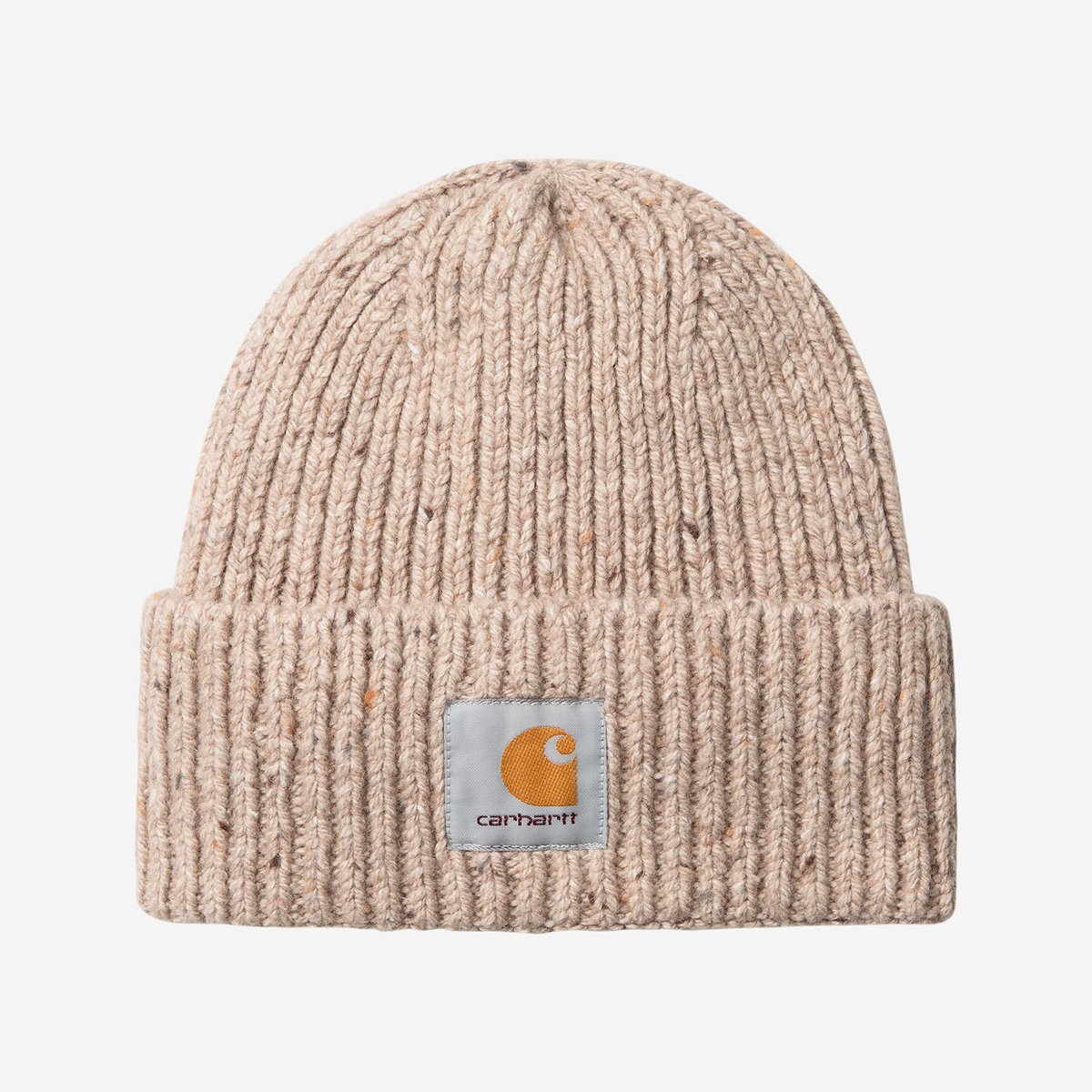 Bonnet Carhartt WIP Anglistic moucheté, coloris Fleur de Sel