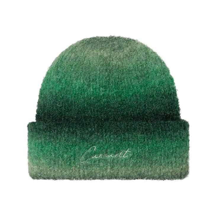 Carhartt Wip . Tony Beanie .Tony Stripe Jacquard Dark Fir