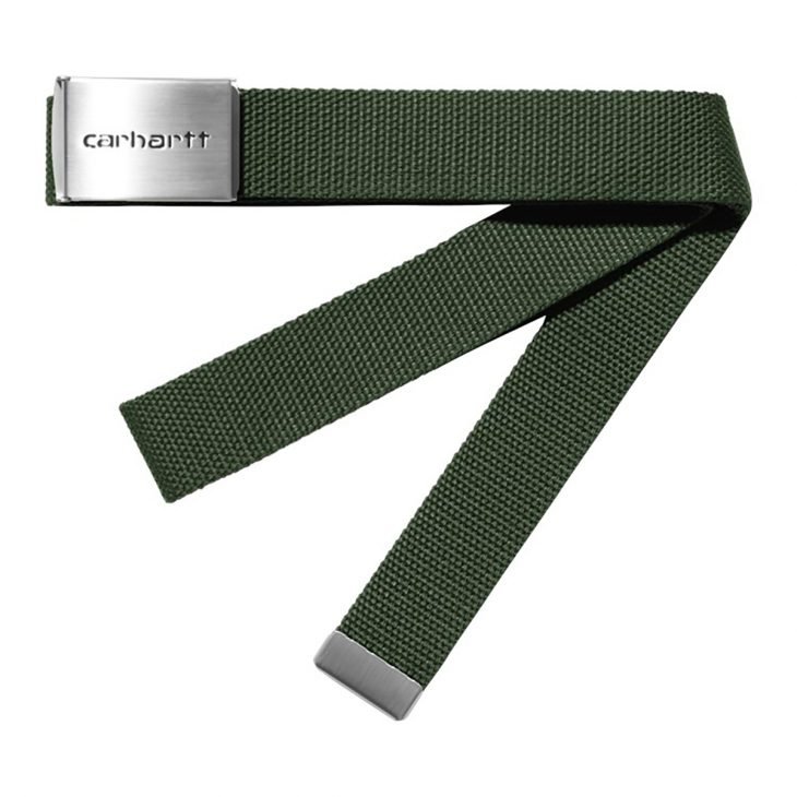 Carhartt Wip . Clip Belt  Chrome . Opuntia