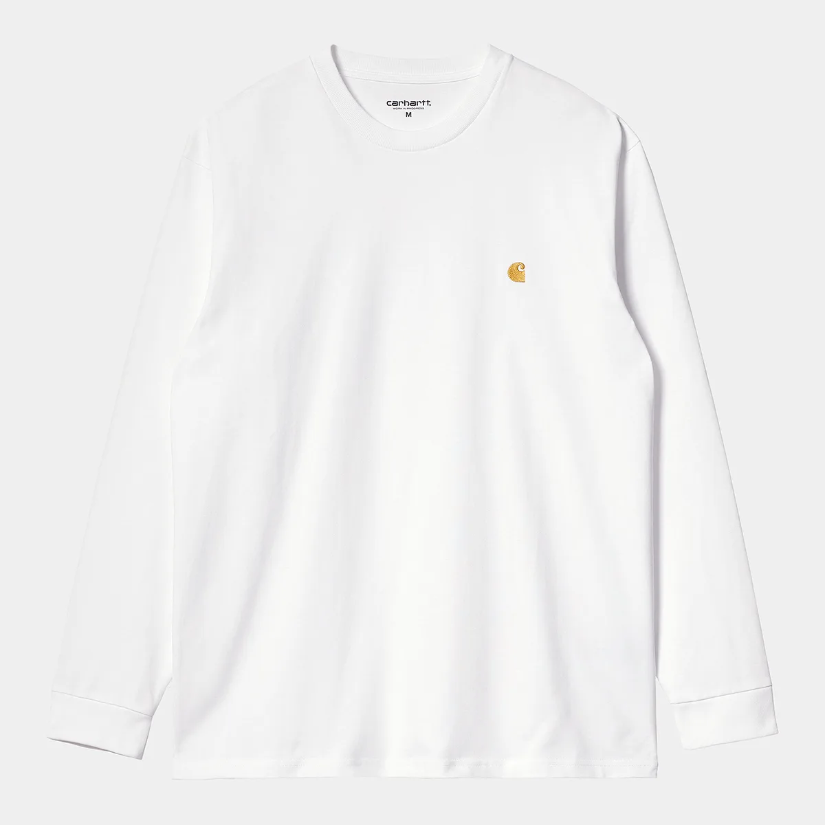 T-shirt Carhartt WIP L/S Chase T-Shirt, coloris blanc