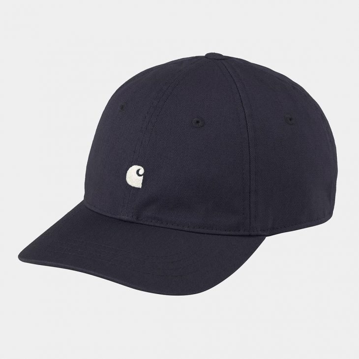 Carhartt Wip . Madison Logo Cap . Dark Navy / Wax