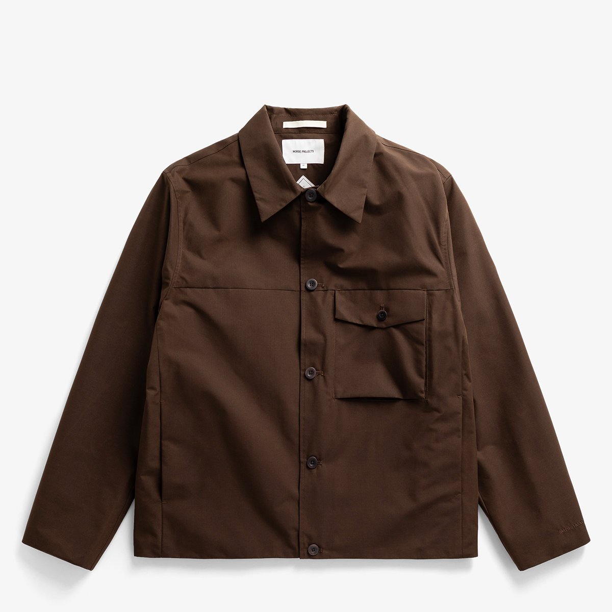 Surchemise Norse Projects Arresskov Windstopper, coloris Delicioso Brown